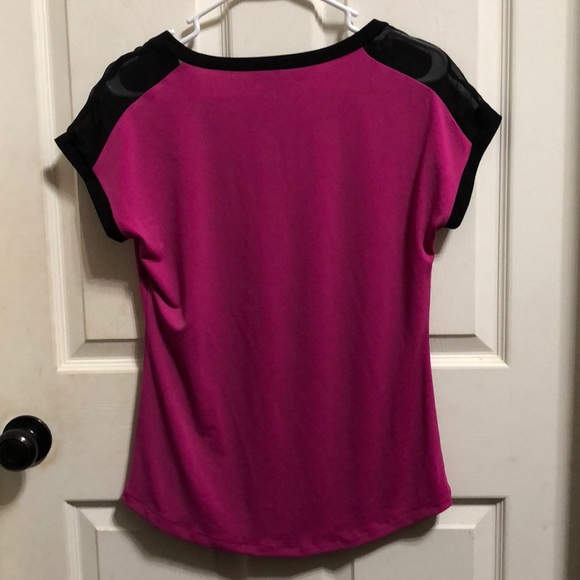 Worthington pink black blouse new with tag - Picture 5 of 5
